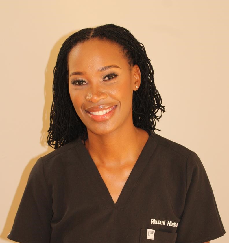Rhulani Hlabana, Certified Trichologist, Cosmetologist, & Hair Transplant Technician.